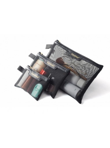 KnK Triple Pouch - Black 